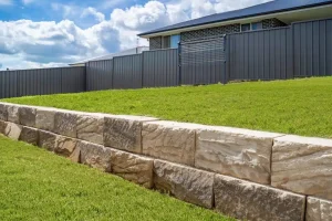 retaining walls Bahrs Scrub